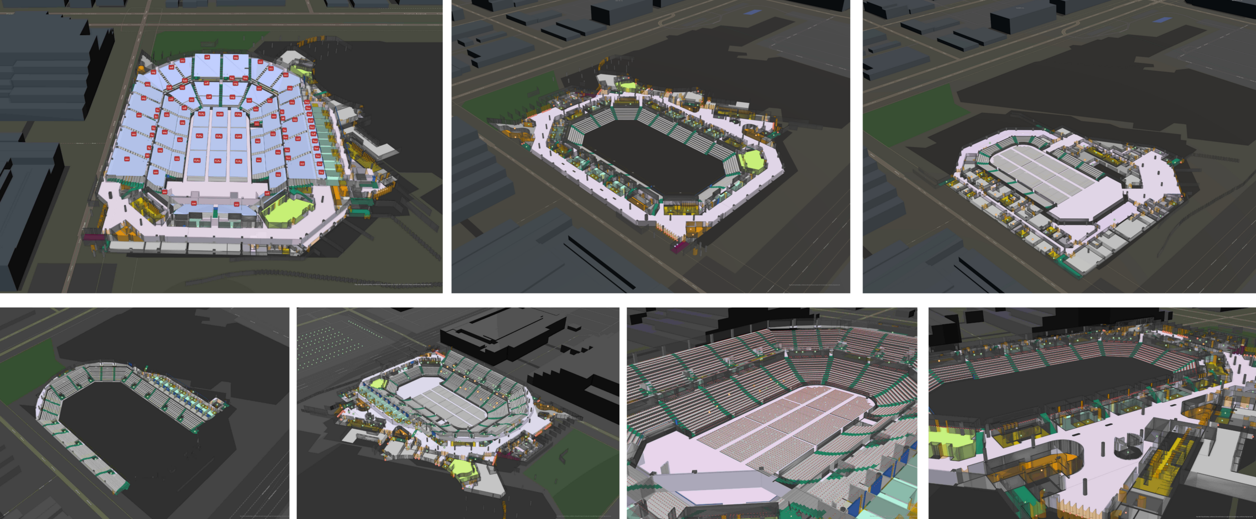 Seat-Level Digital Twins: Scaling ArcGIS Indoors and Public Safety for Multi-Tiered Arenas