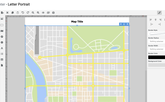 geoPrinter TItle card